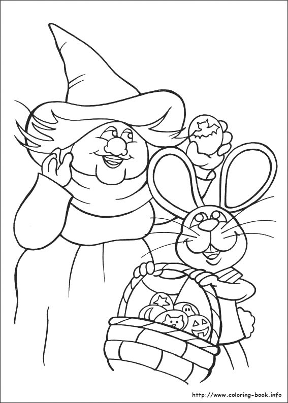 Peter Cottontail coloring picture